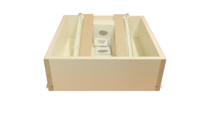 bed drawer cream